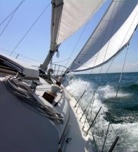 Exhilarating sailing