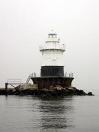 Orchard Shoal Lighthouse in Raritan Bay